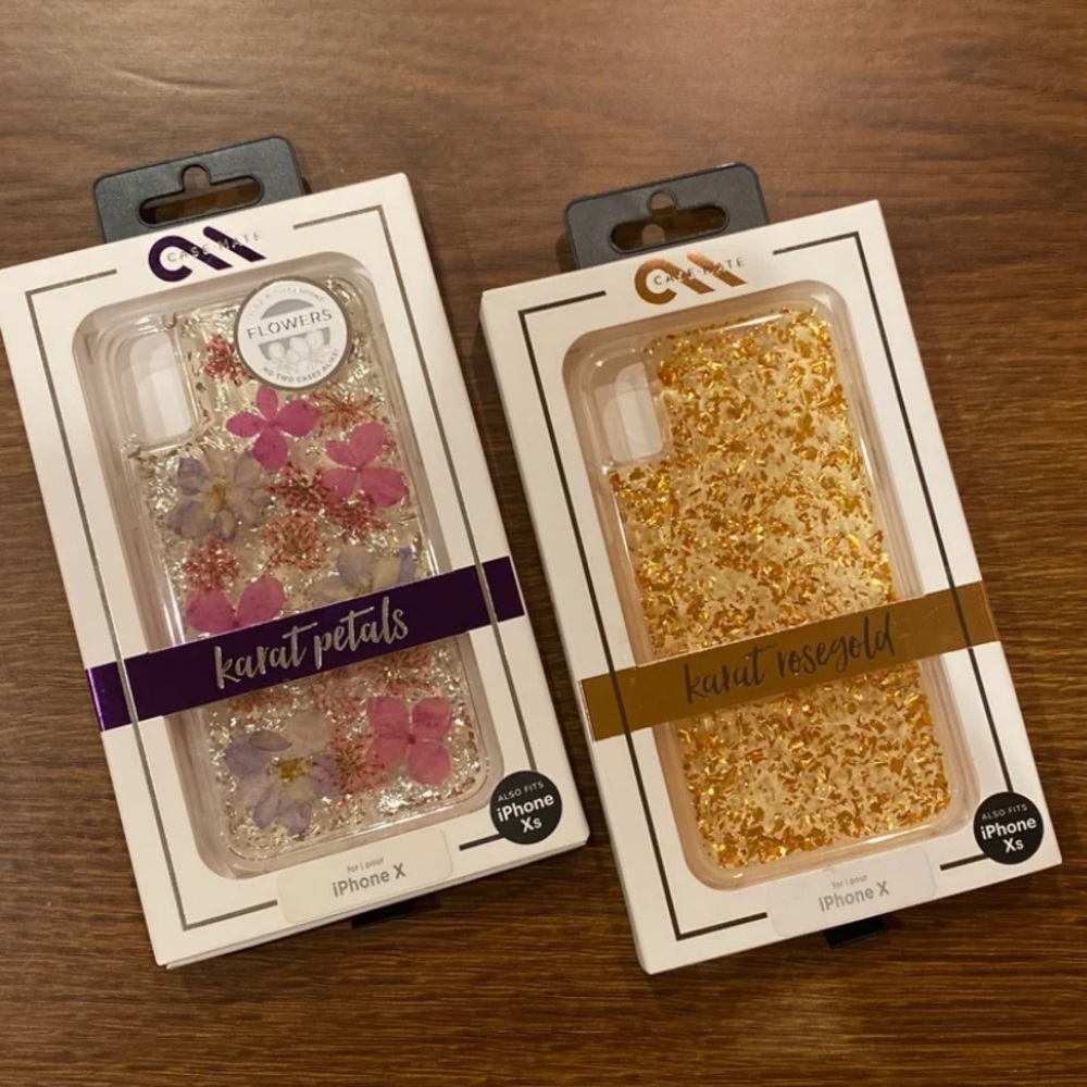 CaseMate iPhone X case bundle